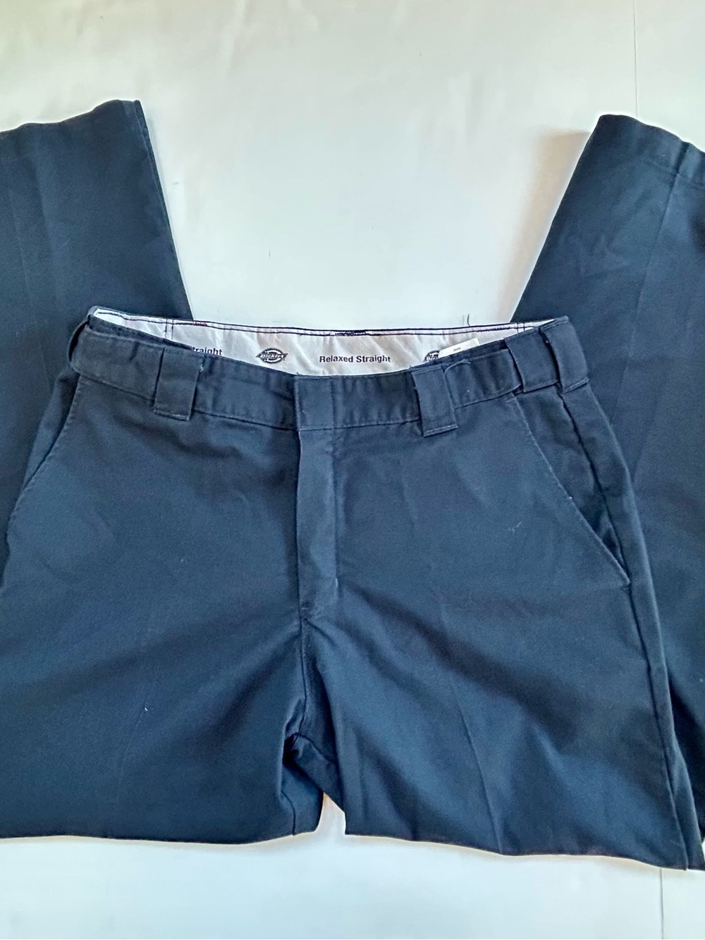 Dickies Navy Straight Fit Men's Chino Pants